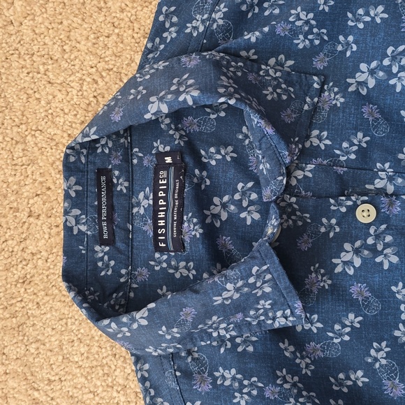 Fishhippie Rowe Performance men's shirt M - Picture 2 of 3